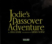 Front cover of Jodie's Passover adventure by Anna Levine
