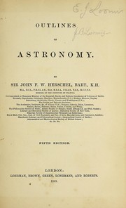 Front cover of Outlines of astronomy by John Frederick William Herschel
