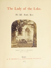 Front cover of The lady of the lake by Sir Walter Scott