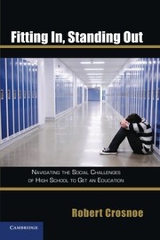 Cover of Fitting in, standing out by Robert Crosnoe