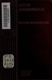 Front cover of Plays (King Richard III / Titus Andronicus) by William Shakespeare
