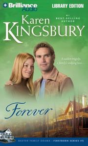 Cover of Forever (Firstborn) by Karen Kingsbury