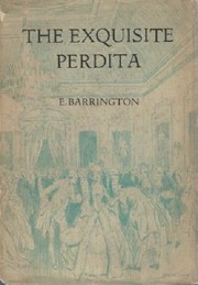 Cover of The Exquisite Perdita by Elizabeth Louisa "Lily" Moresby