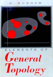 Front cover of Elements of general topology by Donald Bushaw