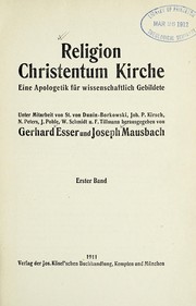Front cover of Religion christentum kirche by Gerhard Esser