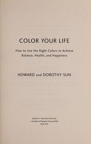 Cover of Color your life by Howard Sun
