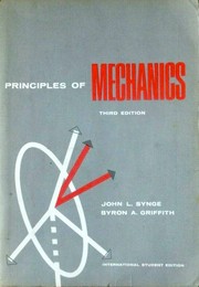 Front cover of Principles of mechanics by J. L. Synge
