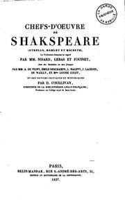 Cover of Plays (Hamlet / Macbeth / Othello) by William Shakespeare