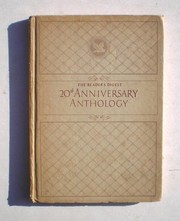 Front cover of The Reader's Digest 20th Anniversary Anthology by Reader's Digest Association
