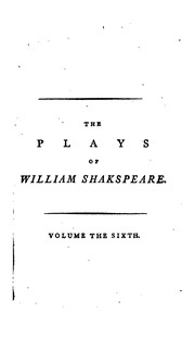 Cover of The Plays of William Shakspeare (Antony and Cleopatra / Julius Caesar / Timon of Athens / Titus Andronicus / Troilus and Cressida)) by William Shakespeare