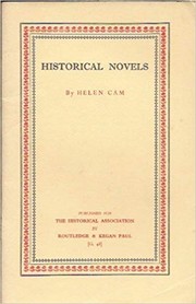 Front cover of Historical novels by Cam, Helen Maud
