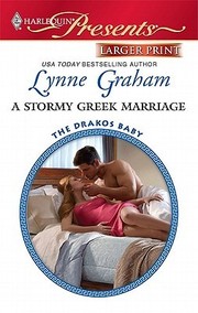 Front cover of A Stormy Greek Marriage by Lynne Graham