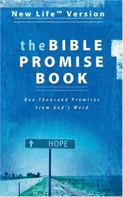 Front cover of The Bible Promise Book by Barbour Publishing