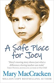 Front cover of A Safe Place for Joey by Mary MacCracken