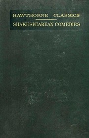 Front cover of Shakespearean Comedies (As You Like It / Midsummer Night's Dream / Tempest) by William Shakespeare