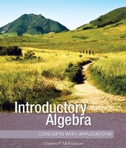 Front cover of INTRODUCTORY ALGEBRA:CONCEPTS by Charles P. McKeague
