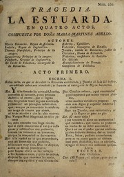 Front cover of La Estuarda by María Martínez Abello