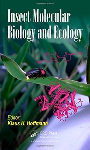 Front cover of Insect Molecular Biology and Ecology by Klaus H. Hoffmann
