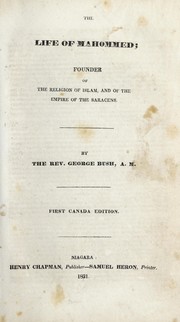Cover of The life of Mahommed by Bush, George