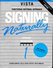 Cover of Signing Naturally by Cheri Smith