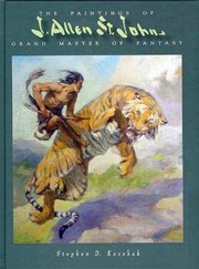 Front cover of Paintings of J Allen St John: Grand Master of Fantasy by Frank Frazetta