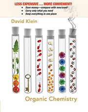Front cover of Organic Chemistry by David R. Klein