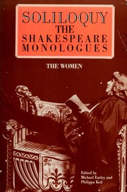 Front cover of The Shakespeare Monologues (Women) by William Shakespeare