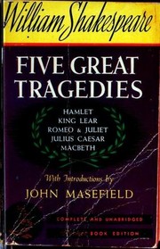 Front cover of Five Great Tragedies (Hamlet / Julius Caesar / King Lear / Macbeth / Romeo and Juliet) by William Shakespeare