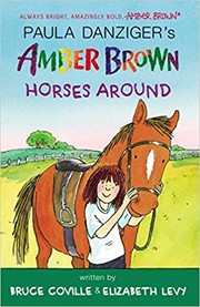 Front cover of Paula Danziger's Amber Brown horses around by Bruce Coville