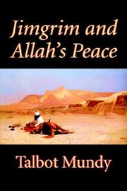 Front cover of Jimgrim and Allah's Peace by Talbot Mundy