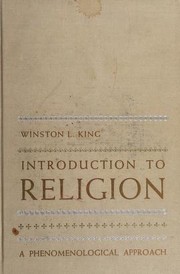 Cover of Introduction to religion by Winston Lee King