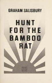 Cover of Hunt for the bamboo rat by Graham Salisbury