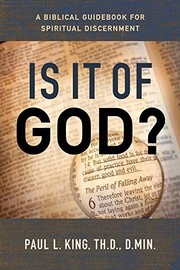 Front cover of Is It Of God? by Paul King