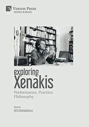 Cover of Exploring Xenakis by Alfia Nakipbekova