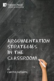 Front cover of Argumentation Strategies in the Classroom by Chrysi Rapanta