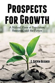 Cover of Prospects for growth by E. Calvin Beisner