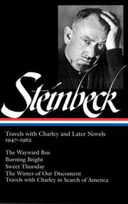 Front cover of Travels with Charley and Later Novels 1947-1962 (Burning Bright / Sweet Thursday / Travels with Charley / Wayward Bus / Winter of Our Discontent) by John Steinbeck