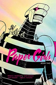 Front cover of Paper Girls Deluxe Edition, Book Two by Brian K. Vaughan