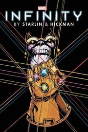 Front cover of Infinity by Starlin & Hickman Omnibus by Jim Starlin
