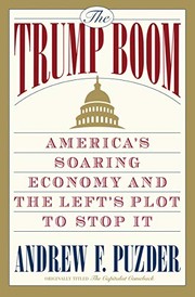 Front cover of The Trump Boom by Andrew Puzder