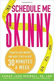 Front cover of Schedule me skinny by Sarah-Jane Bedwell