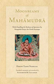 Cover of Moonbeams of Mahamudra by Dakpo Tashi Namgyal