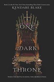 Cover of One dark throne by Kendare Blake