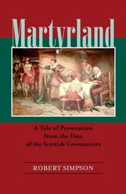 Cover of MARTYRLAND by Robert Simpson