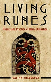 Front cover of Living Runes by Galina Krasskova