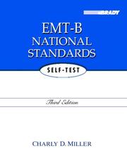Front cover of EMT-B National Standards Self-Test (3rd Edition) (EMT National Standard Self-Test Review) by Charly D. Miller
