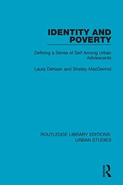 Cover of Identity and Poverty by Laura DeHaan