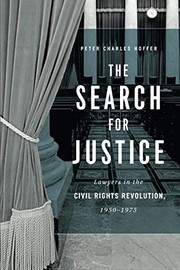 Cover of The Search for Justice by Peter Charles Hoffer