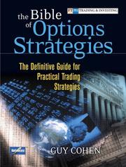 Front cover of The Bible of Options Strategies by Guy Cohen