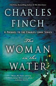 Cover of The woman in the water by Charles Finch